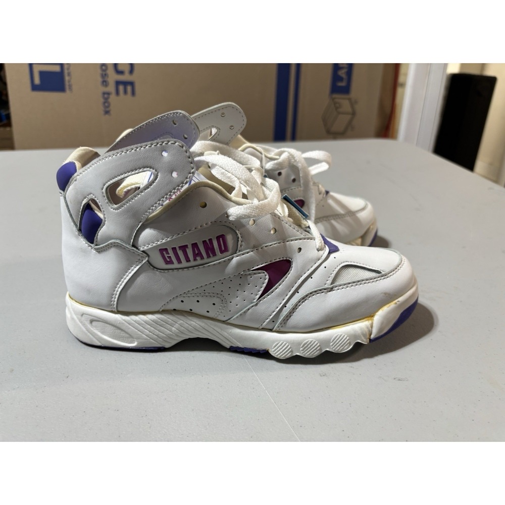 Vintage 80s/90s Gitano Techna‎ Fit High Top Sneakers Women's Sz 6.5 M